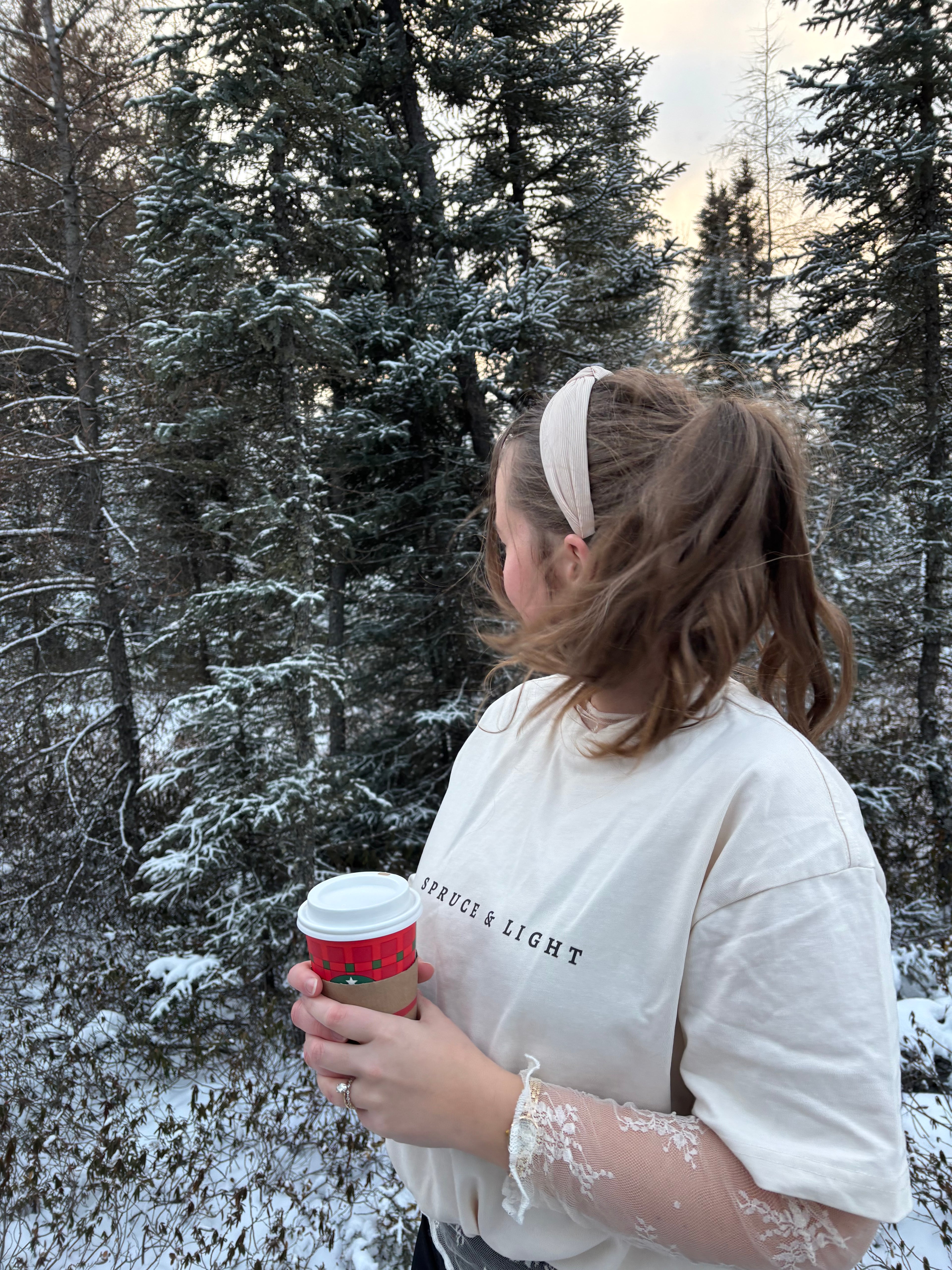 Spruce & Light Box Tee